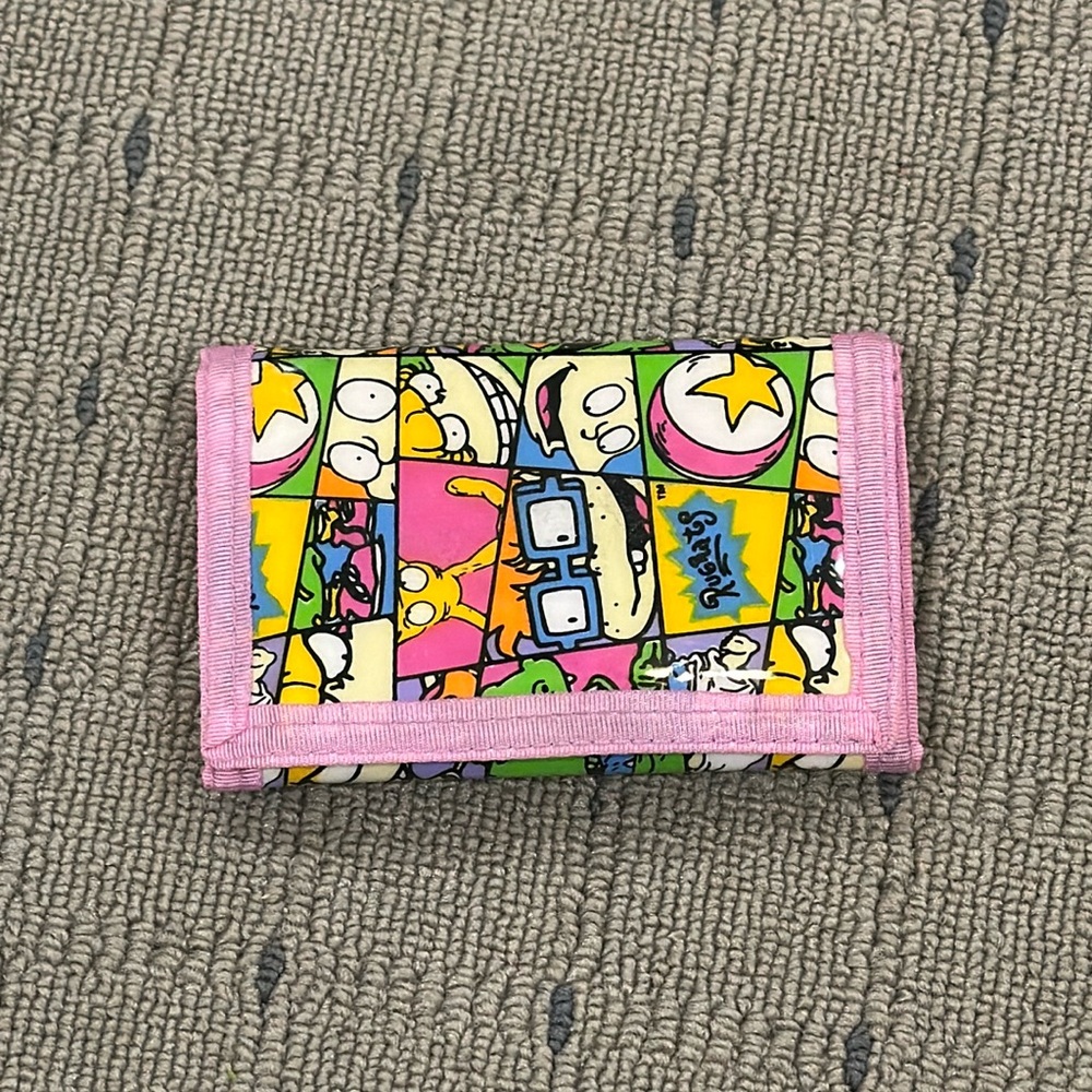 1997 Rugrats Tri Fold Wallet!